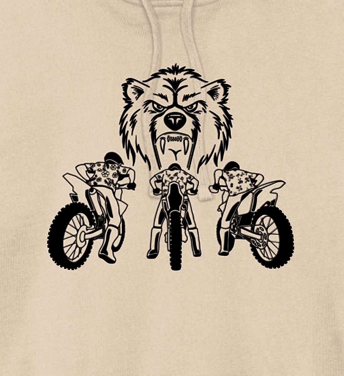 Three Bikes One Bear