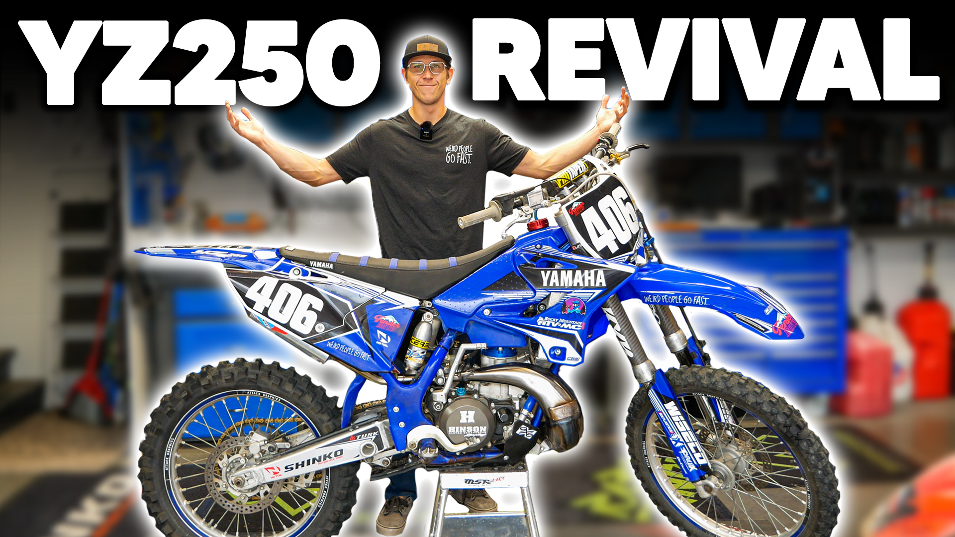 YZ250 Revival Parts and Tools Used