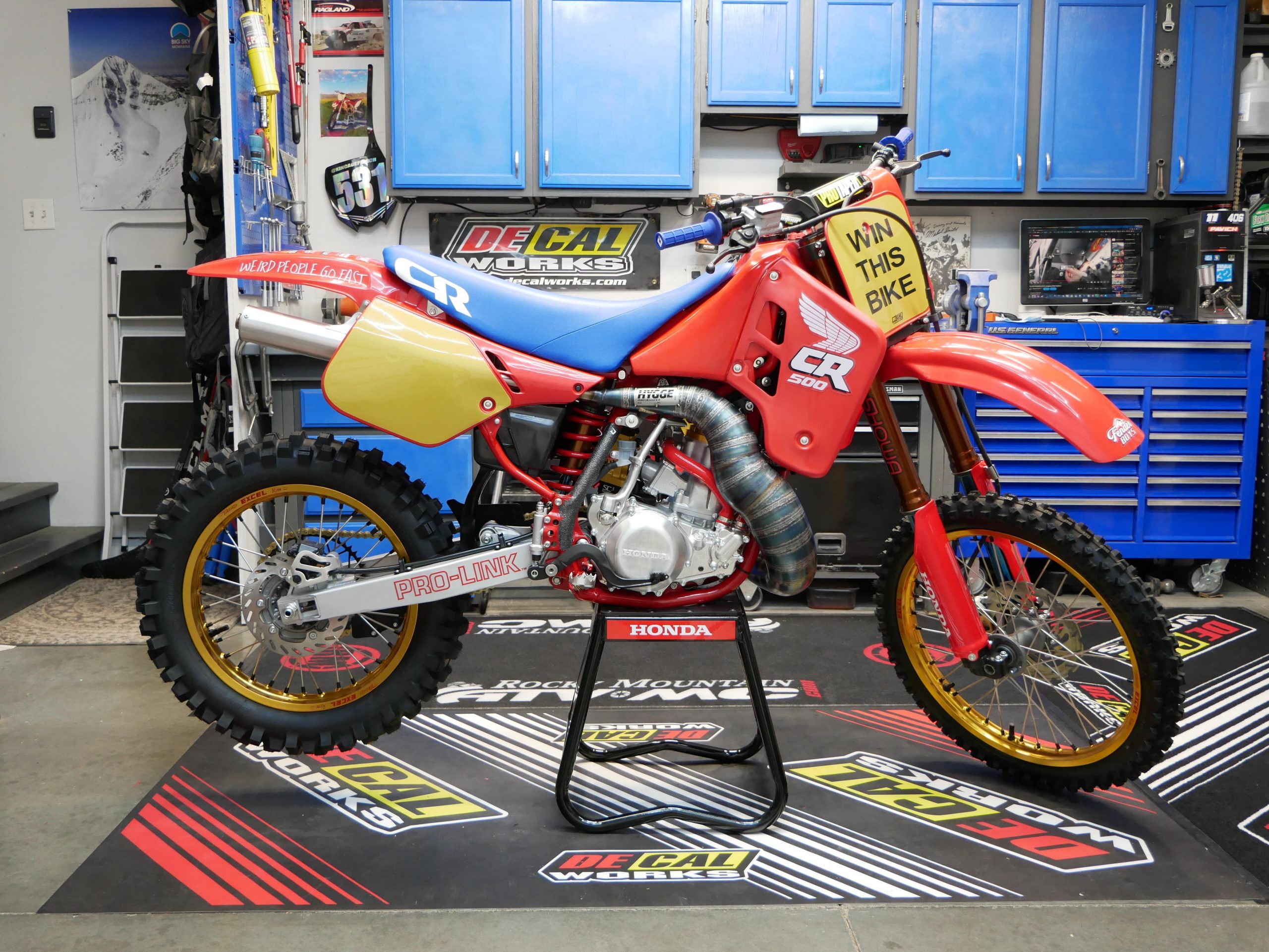 Win This 1988 Honda CR500!