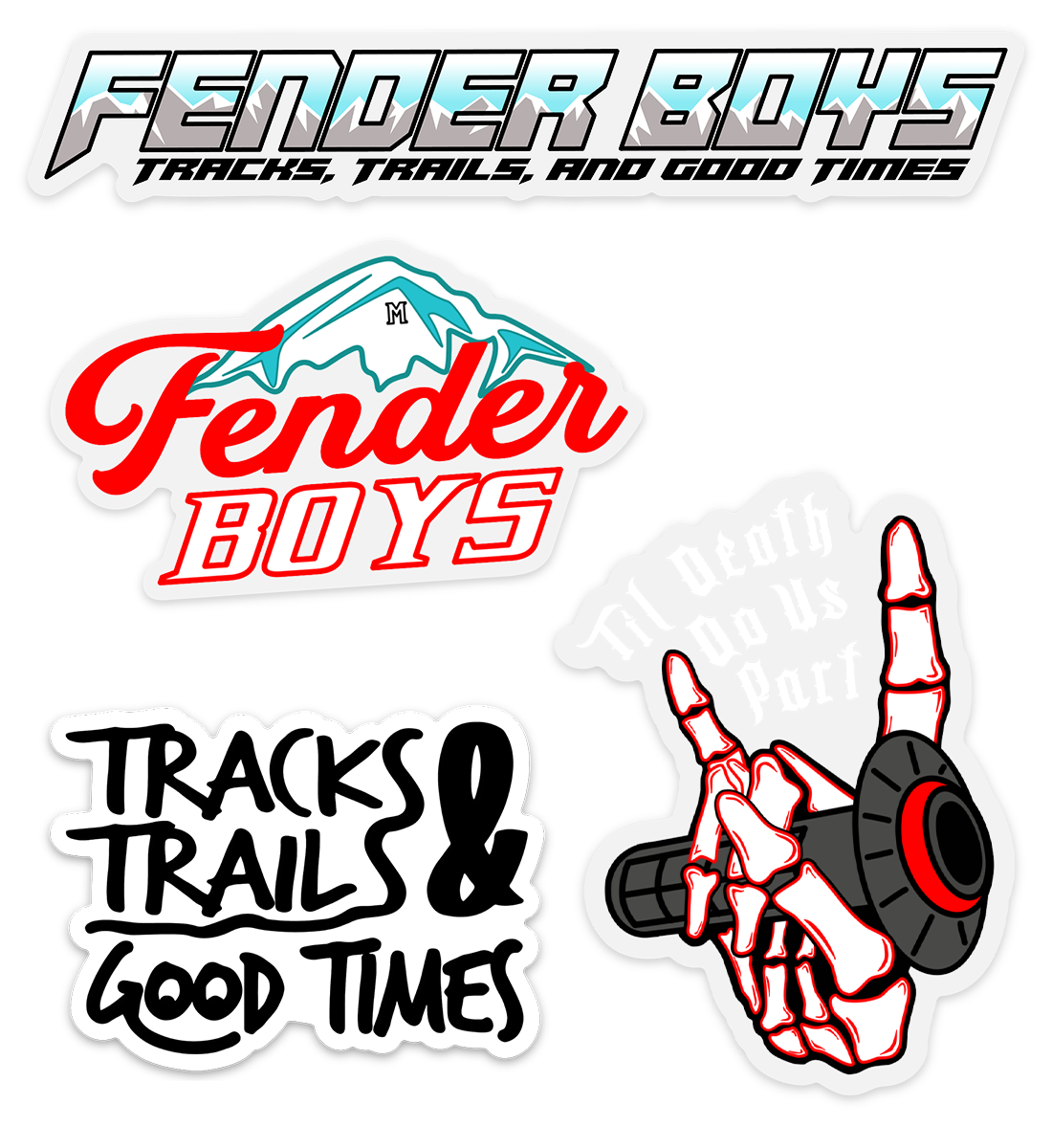 Fender Boys Sticker Pack
